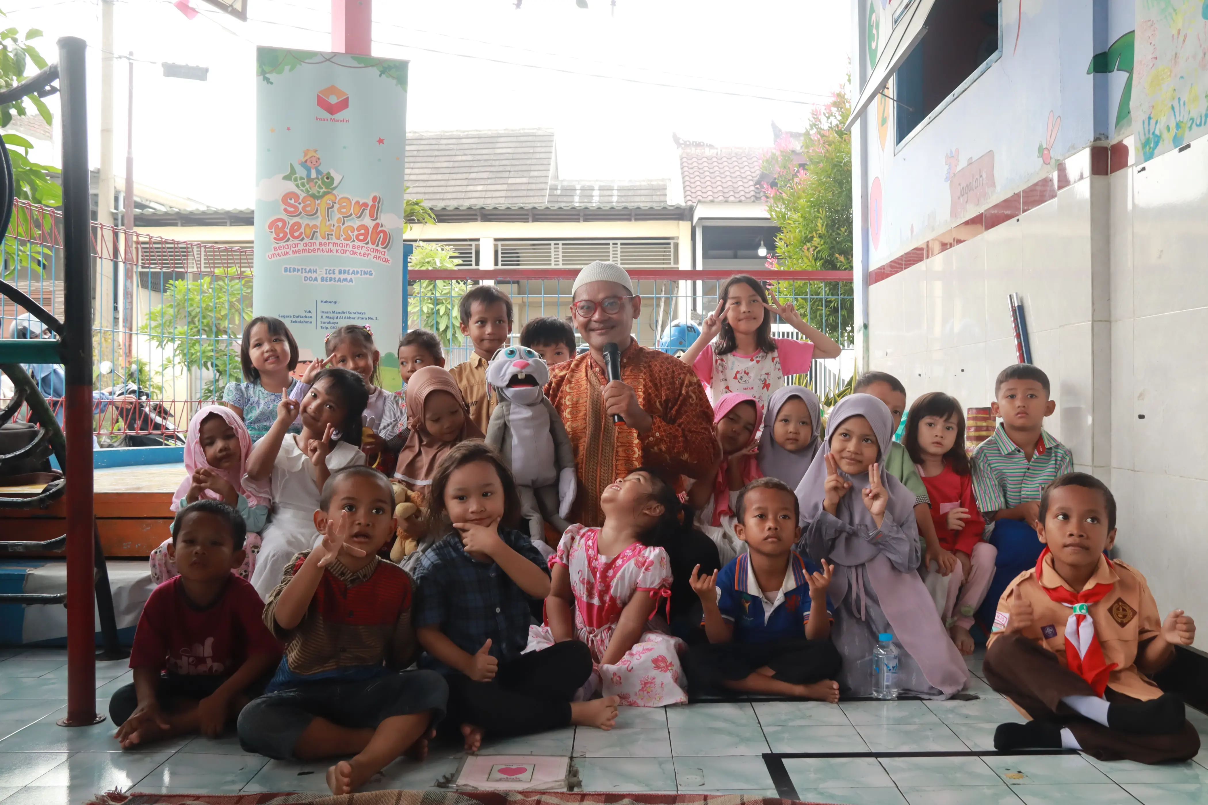 Insan Berkisah Insan Mandiri Bersama TK Pondok Marinir, Tanamkan Nilai Kasih Sayang di Hari Ibu
